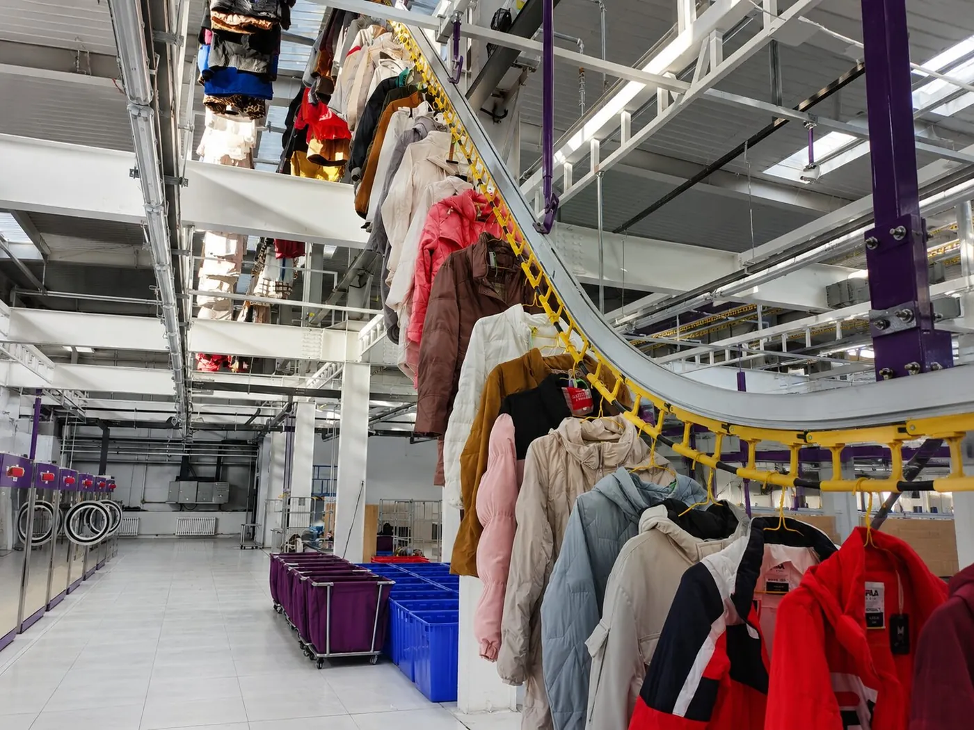 Gestion des vêtements en blanchisserie